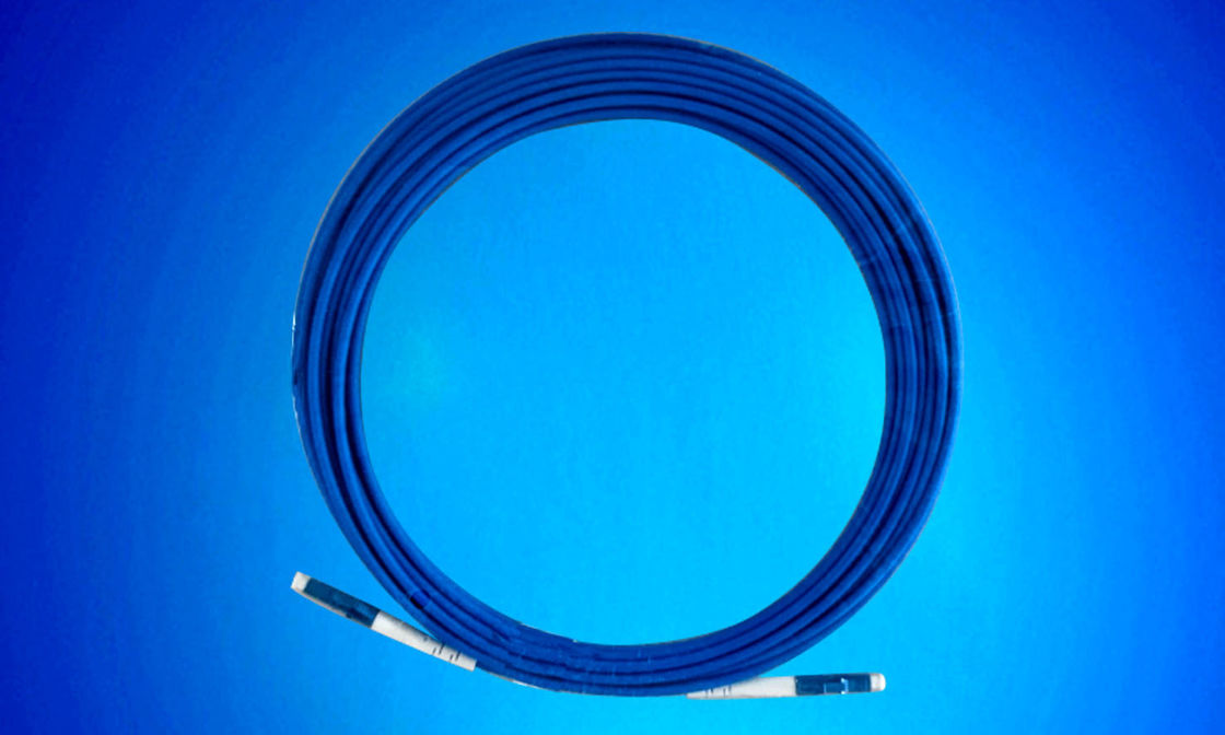 Cable à fibre optique intérieur de couleur bleue longueur 4M ou 6M