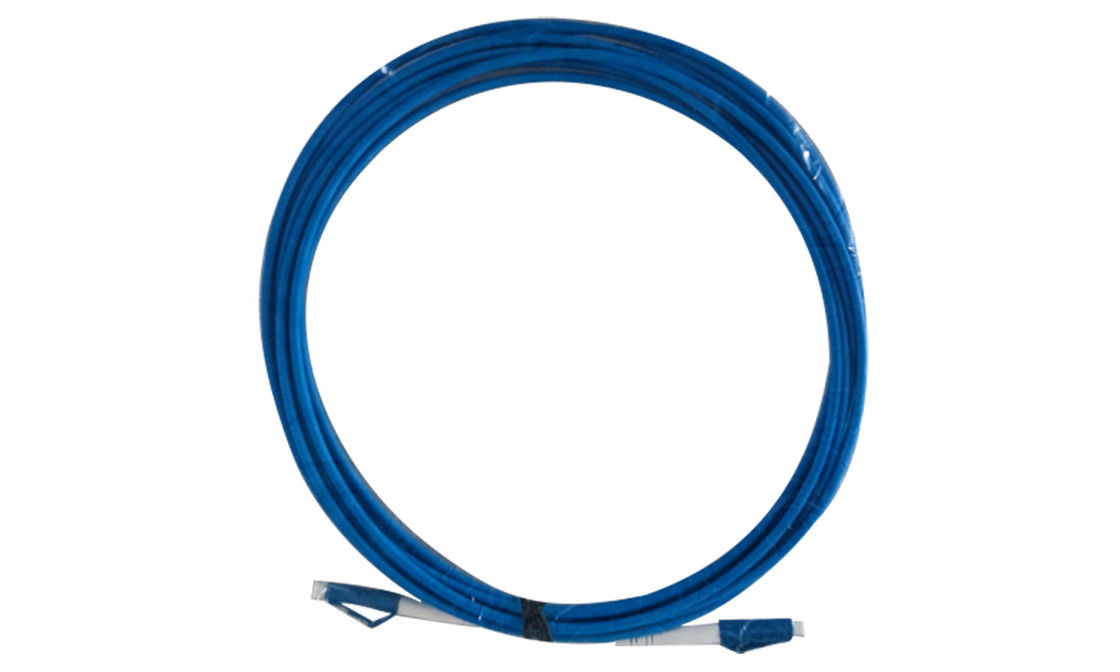 Cable à fibre optique intérieur de couleur bleue longueur 4M ou 6M