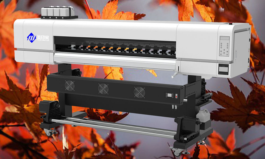 Imprimante à solvant écologique 8 couleurs avec système d'alimentation automatique des supports