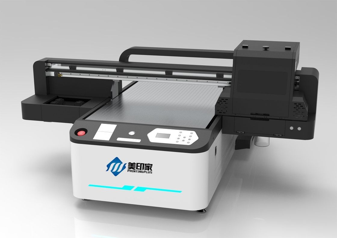 6 Vitesse de passage Imprimante à plat CMYK UV à grande capacité pour plusieurs matériaux
