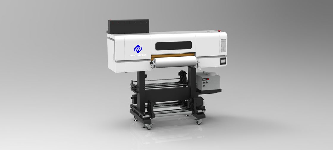Imprimante UV DTF à chauffage par rouleaux 1800 DPI avec encre UV de 1500 ml pour l'impression en blanc CMYK