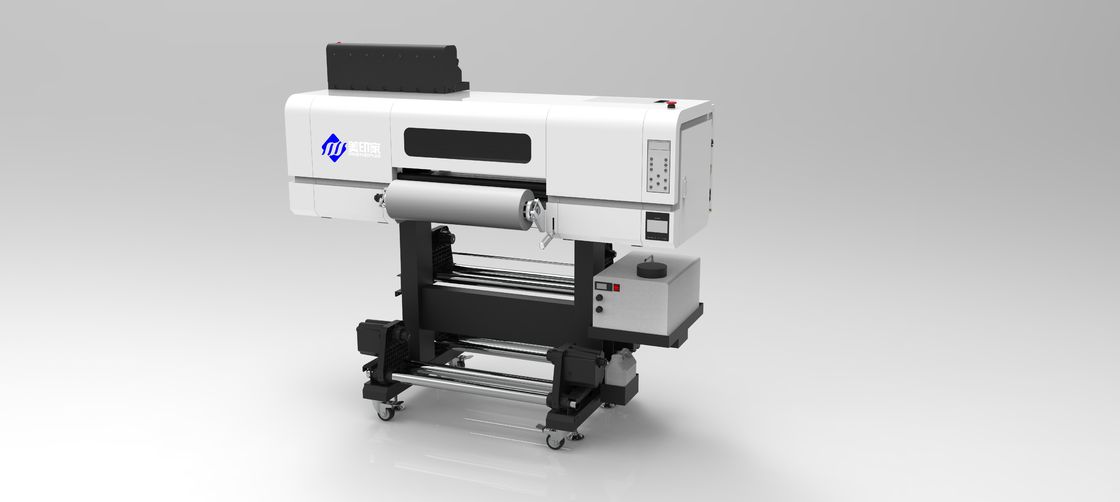 Imprimante UV DTF à chauffage par rouleaux 1800 DPI avec encre UV de 1500 ml pour l'impression en blanc CMYK