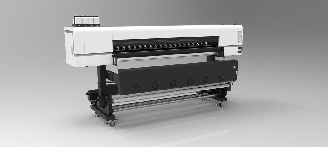 Imprimante de sublimation de teinture de grand format avec cartouches d'encre de 5 litres et impression de 192 cm