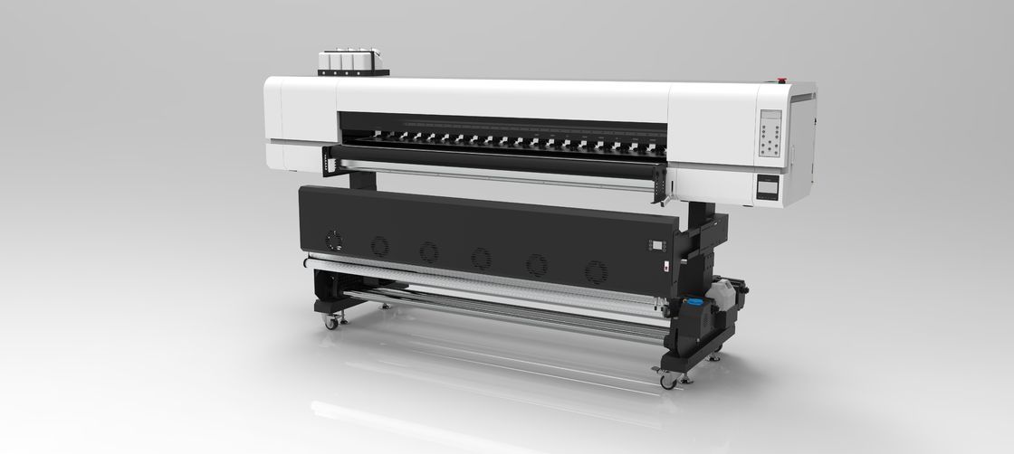 Imprimante de sublimation de teinture de grand format avec cartouches d'encre de 5 litres et impression de 192 cm