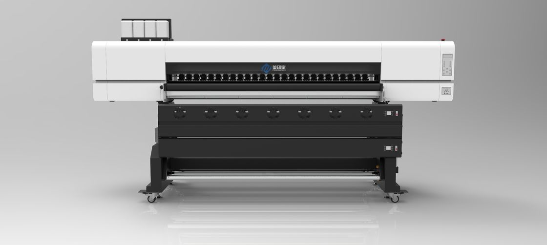 L'imprimante à jet d'encre à sublimation à large format YMCK de 1850 mm est une machine à imprimer à sublimation avec USB 2.0