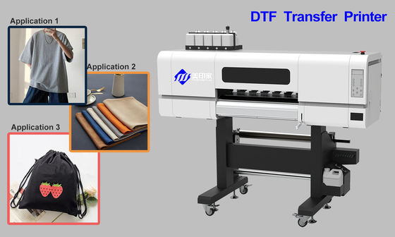 Imprimante DTF à pellicule PET de 620 mm avec tête d'impression EPSON-I3200 A1 200 kg de poids net