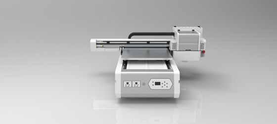 Imprimante à plat à jet d'encre UV Surface imprimable jusqu'à 600x900 mm Avec rail de guidage THK